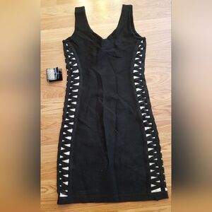 Bebe black dress bodycon
